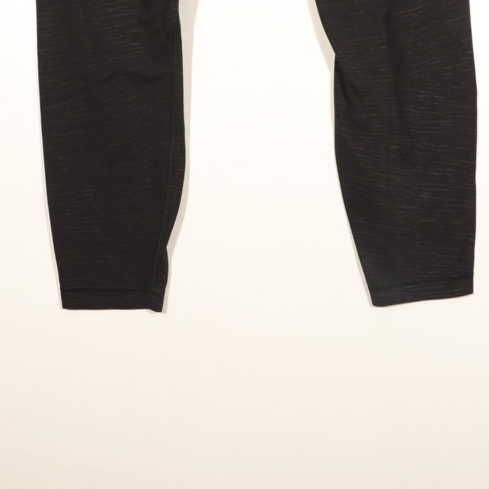 EUC Lululemon Align Pant II 25" Stride Emboss Black Size 10 - Picture 9 of 12